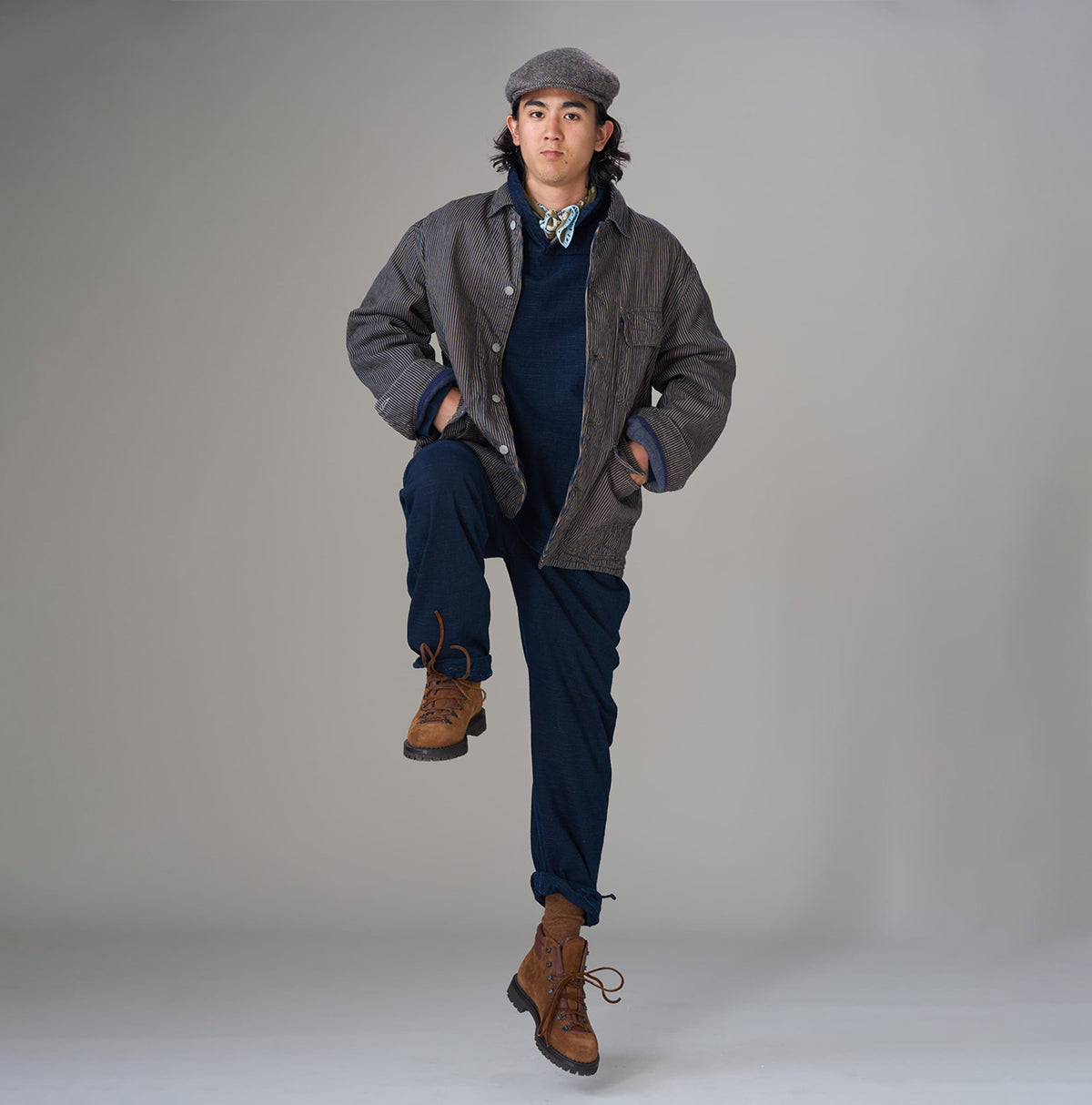 Light Mont Brown Denim 908 Yama Coverall