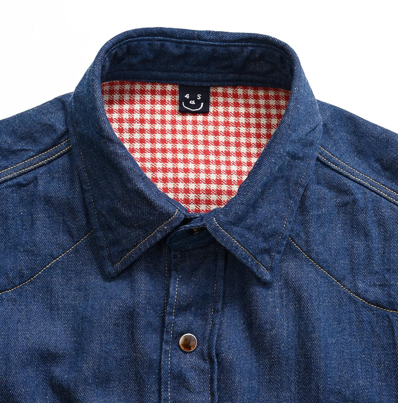 Shirt Denim 908 Eastern Shirt - 45R by 45rpm studio - Image 11