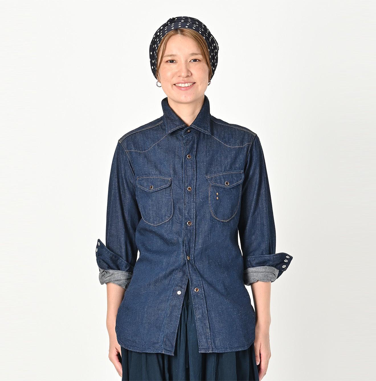 Shirt Denim 908 Eastern Shirt - 45R by 45rpm studio - Image 3