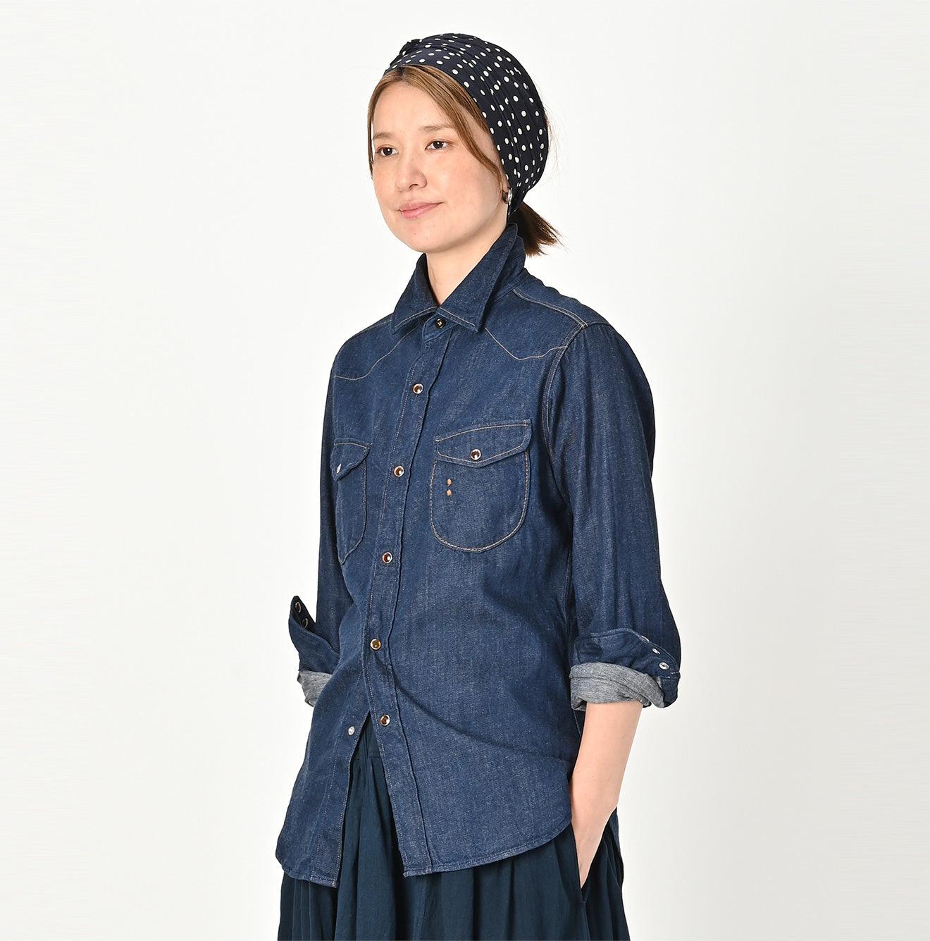 Shirt Denim 908 Eastern Shirt - 45R by 45rpm studio - Image 4