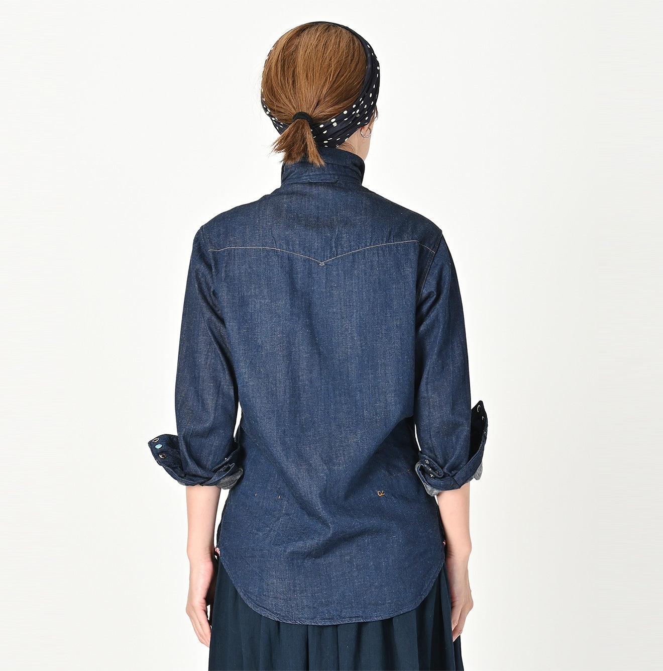 Shirt Denim 908 Eastern Shirt - 45R by 45rpm studio - Image 5