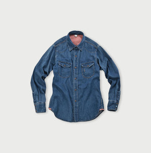 Shirt Denim 908 Eastern Shirt Distressed (Size 1 & 2)