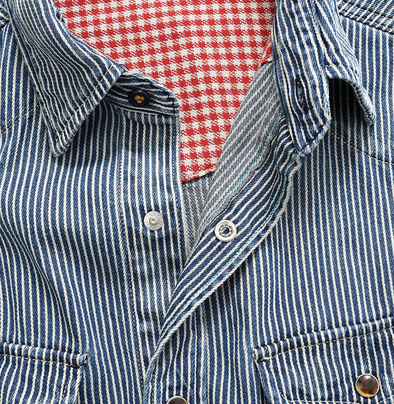 Shirt Denim 908 Eastern Shirt Distressed (Size 1 & 2) - 45R by 45rpm studio