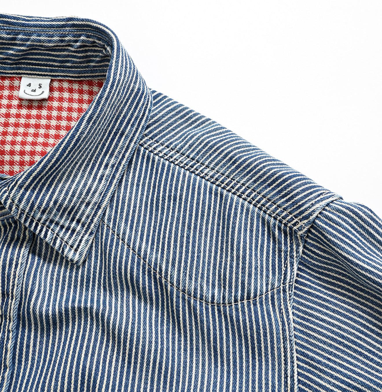 Shirt Denim 908 Eastern Shirt Distressed (Size 1 & 2) - 45R by 45rpm studio - Image 10