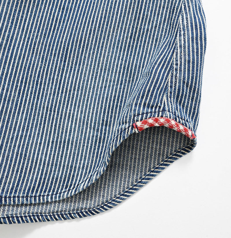 Shirt Denim 908 Eastern Shirt Distressed (Size 1 & 2) - 45R by 45rpm studio - Image 13