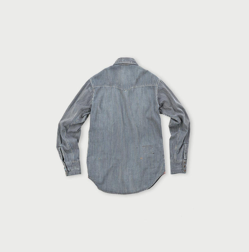 Shirt Denim 908 Eastern Shirt Distressed (Size 1 & 2) - 45R by 45rpm studio - Image 3