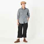 Shirt Denim 908 Eastern Shirt Distressed (Size 1 & 2) - 45R by 45rpm studio