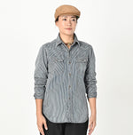 Shirt Denim 908 Eastern Shirt Distressed (Size 1 & 2) - 45R by 45rpm studio