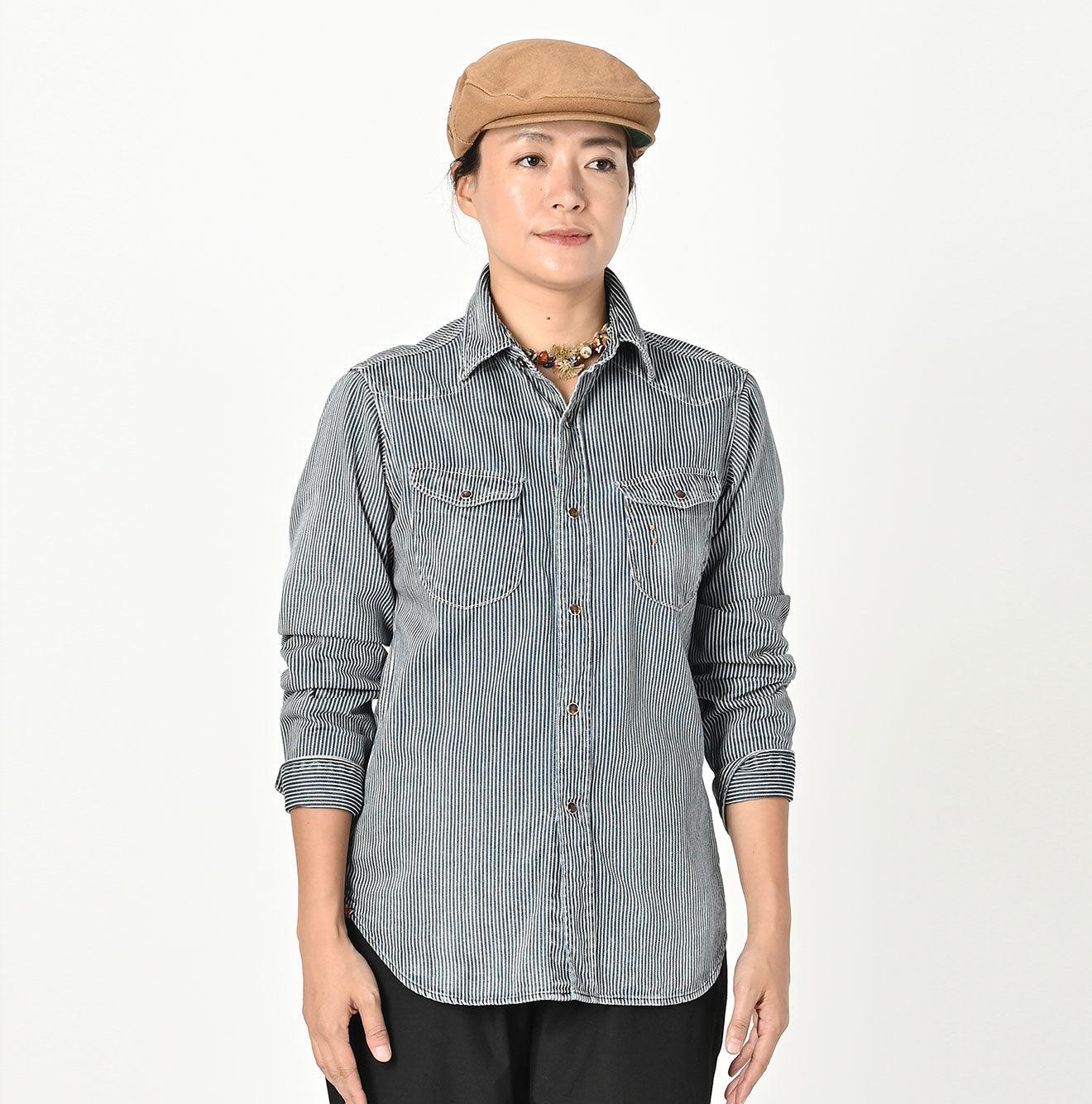 Shirt Denim 908 Eastern Shirt Distressed (Size 1 & 2) - 45R by 45rpm studio - Image 5