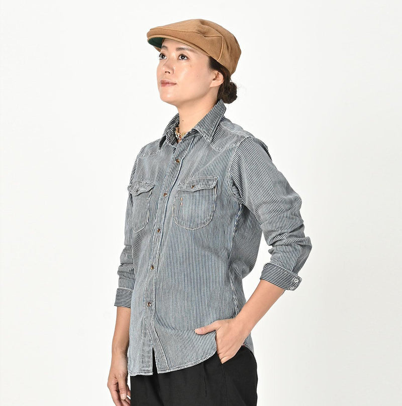 Shirt Denim 908 Eastern Shirt Distressed (Size 1 & 2) - 45R by 45rpm studio