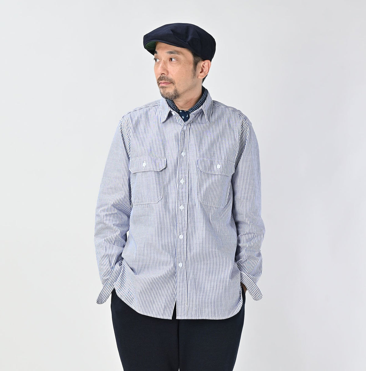45R Supima Oxford 908 Military Shirt