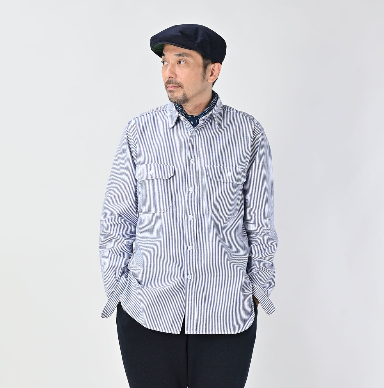 45R Supima Oxford 908 Military Shirt