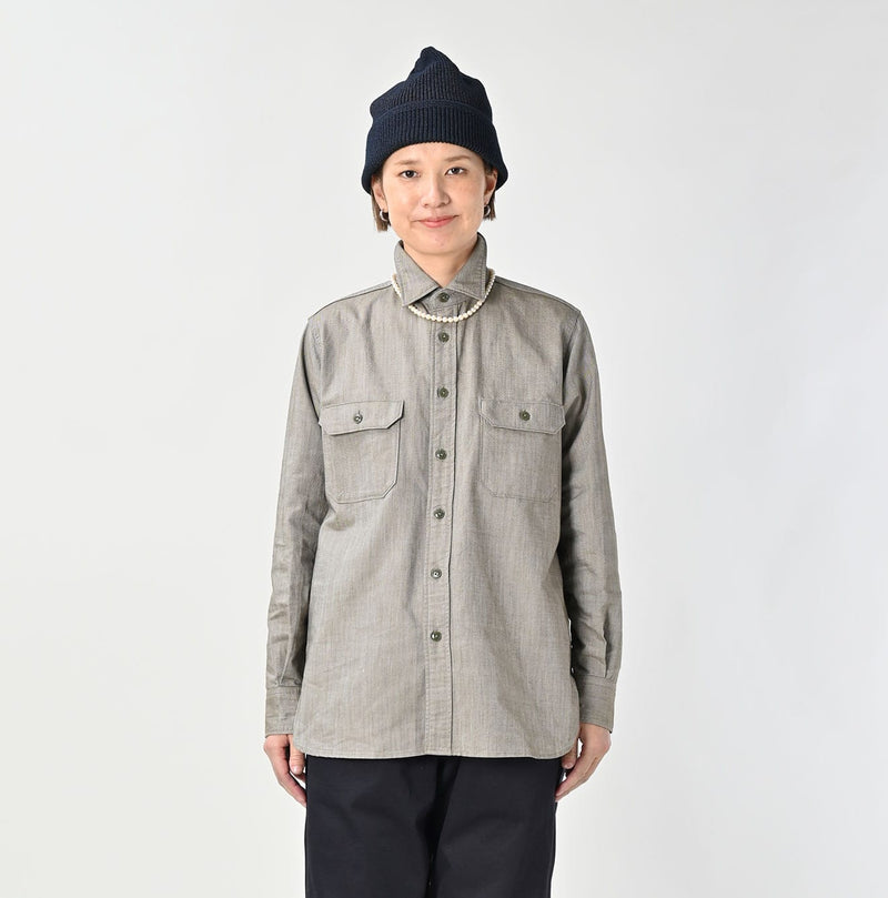 45R Supima Oxford 908 Military Shirt - Image 17