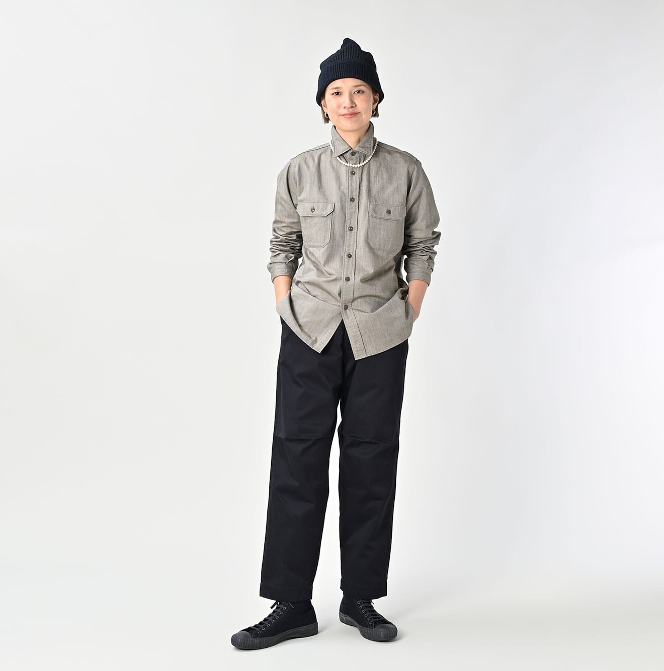 45R Supima Oxford 908 Military Shirt - Image 4