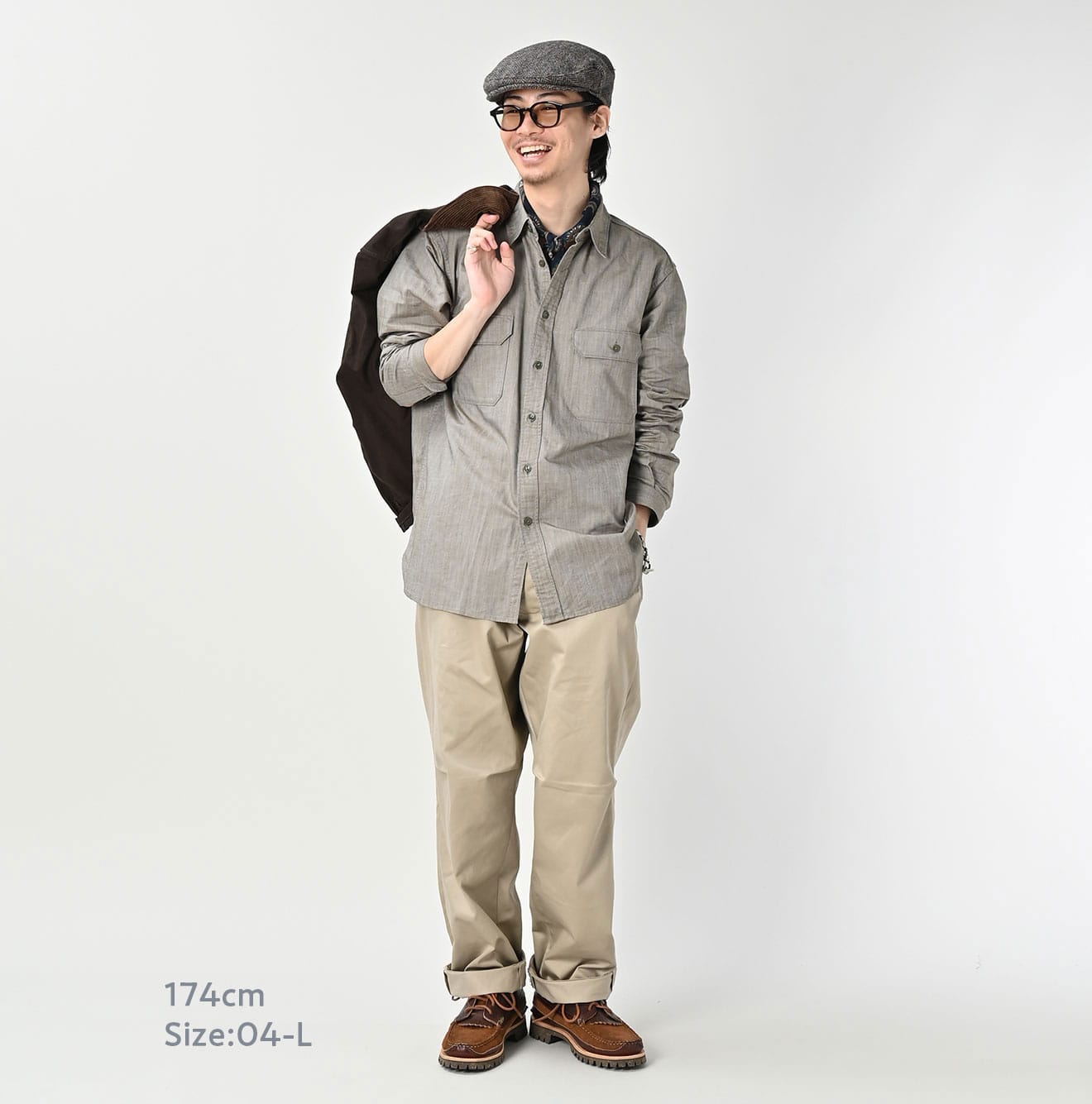 45R Supima Oxford 908 Military Shirt - Image 6