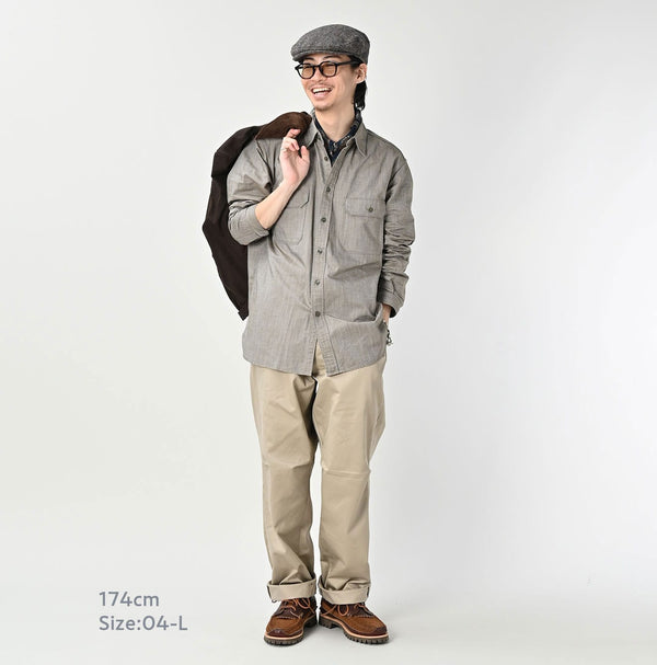 45R Supima Oxford 908 Military Shirt