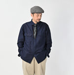 45R Indigo Supima Oxford 908 Military Shirt