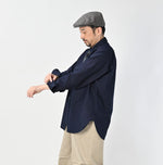 45R Indigo Supima Oxford 908 Military Shirt