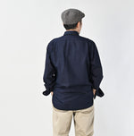 45R Indigo Supima Oxford 908 Military Shirt