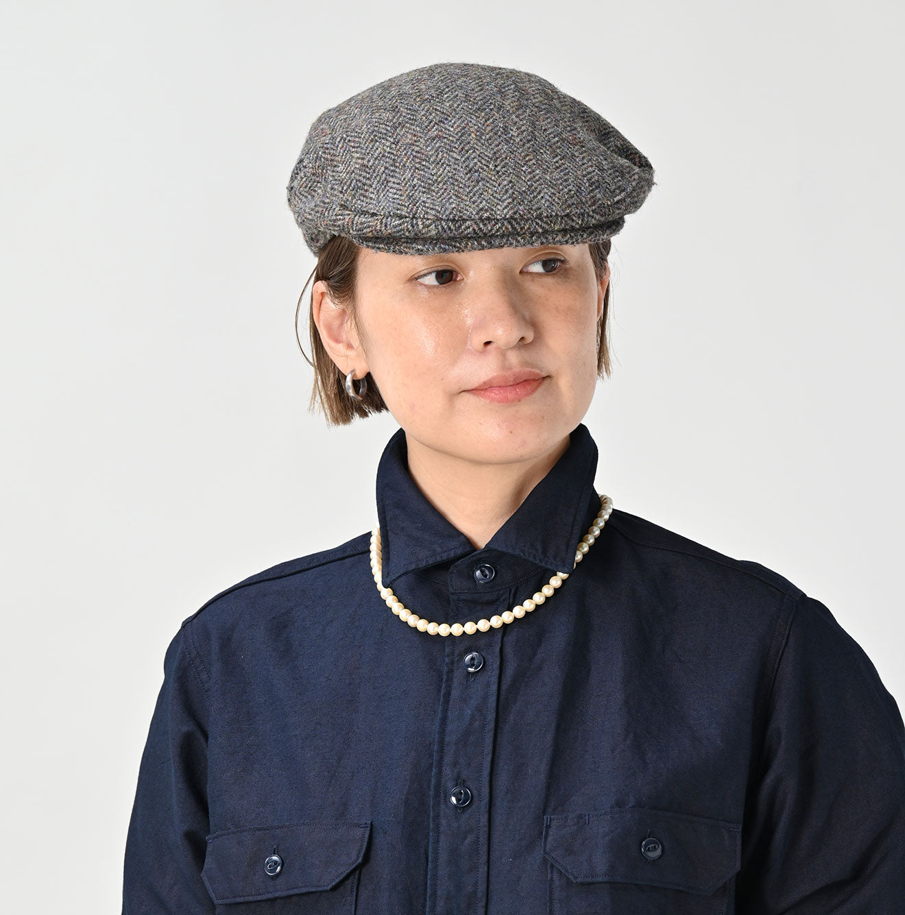 45R Indigo Supima Oxford 908 Military Shirt