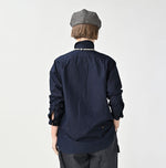45R Indigo Supima Oxford 908 Military Shirt