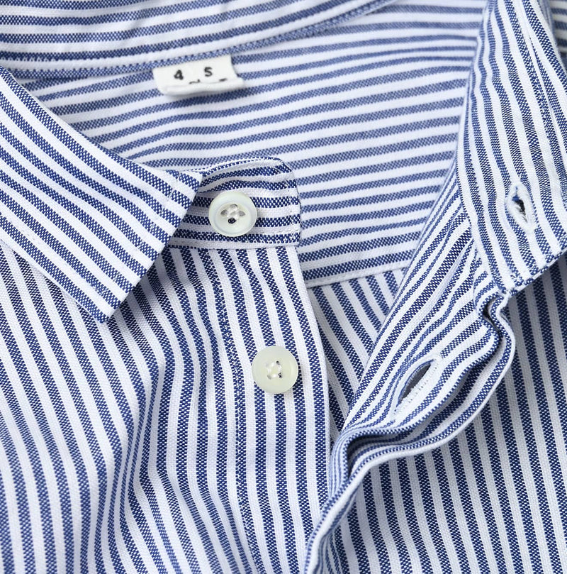 45R Supima Oxford 908 Petit Collar Coupe Shirt - Image 14