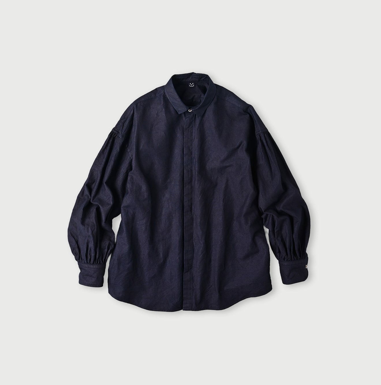 45R Indigo Supima Oxford 908 Petit Collar Coupe Shirt