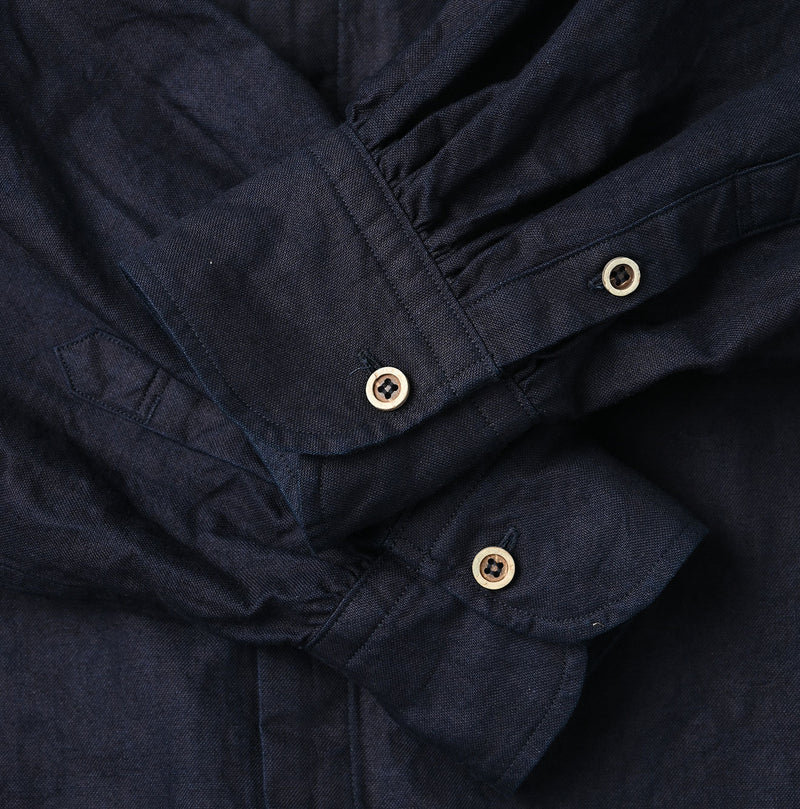 45R Indigo Supima Oxford 908 Petit Collar Coupe Shirt