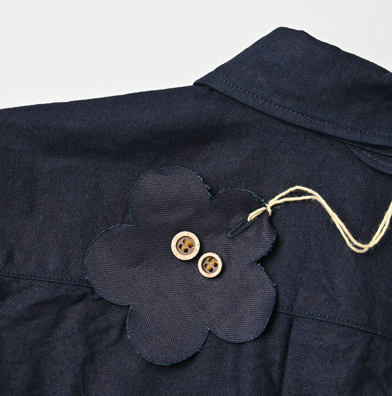 45R Indigo Supima Oxford 908 Petit Collar Coupe Shirt