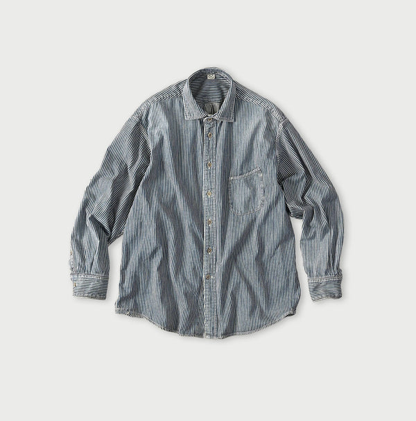45R Komugi Denim 908 Wide Collar Shirt