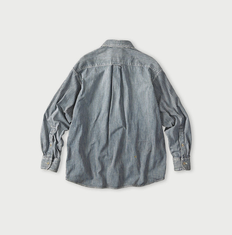 45R Komugi Denim 908 Wide Collar Shirt - Image 17