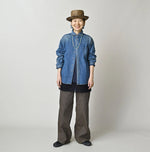 45R Komugi Denim 908 Wide Collar Shirt
