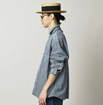 45R Komugi Denim 908 Wide Collar Shirt