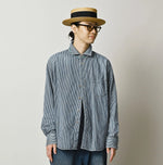45R Komugi Denim 908 Wide Collar Shirt