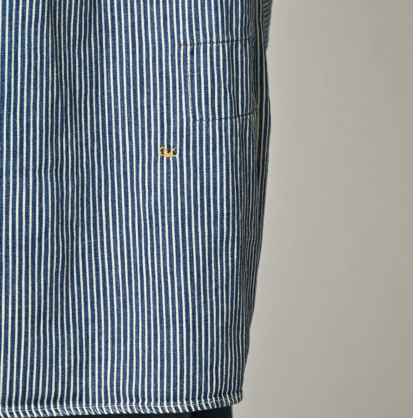45R Komugi Denim 908 Wide Collar Shirt - Image 16