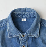 45R Komugi Denim 908 Wide Collar Shirt