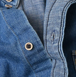 45R Komugi Denim 908 Wide Collar Shirt