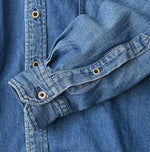 45R Komugi Denim 908 Wide Collar Shirt