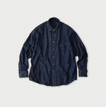 45R Komugi Denim 908 Wide Collar Shirt
