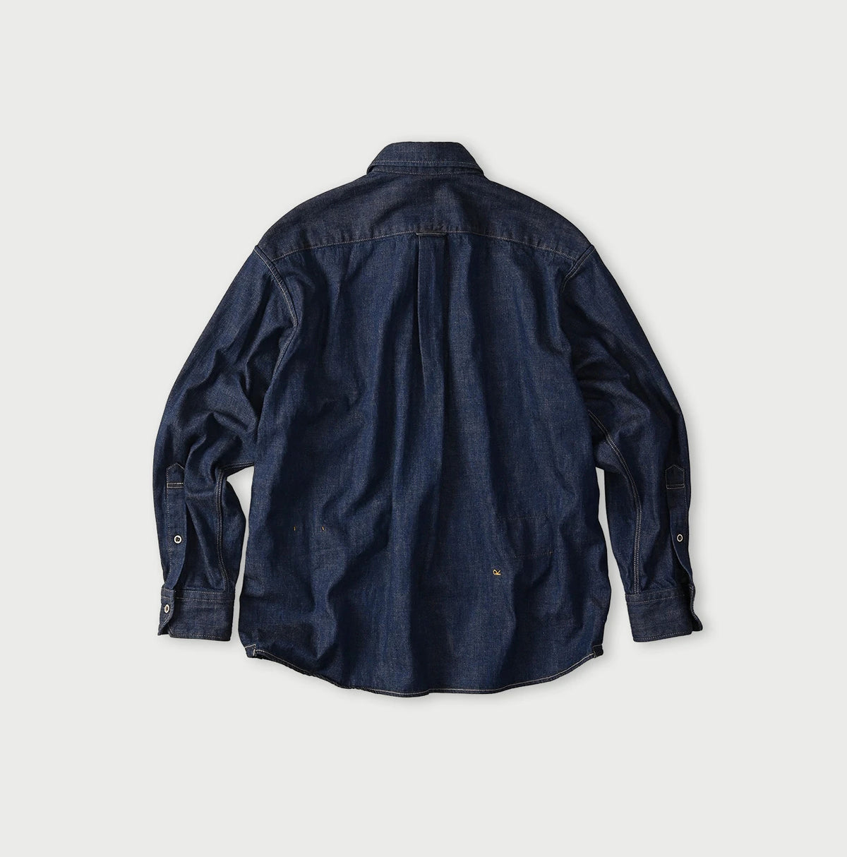 45R Komugi Denim 908 Wide Collar Shirt