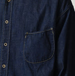 45R Komugi Denim 908 Wide Collar Shirt