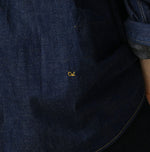 45R Komugi Denim 908 Wide Collar Shirt