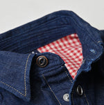 45R Komugi Denim 908 Wide Collar Shirt