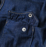 45R Komugi Denim 908 Wide Collar Shirt