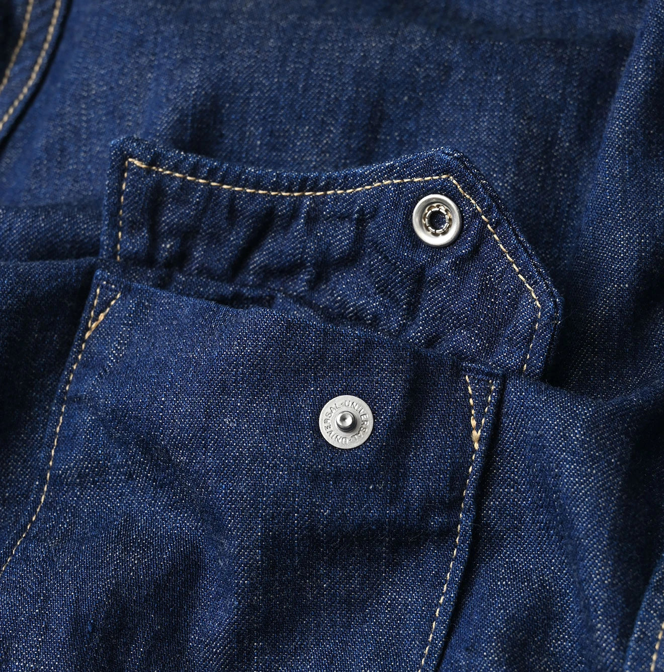 45R Komugi Denim 908 Wide Collar Shirt - Image 20