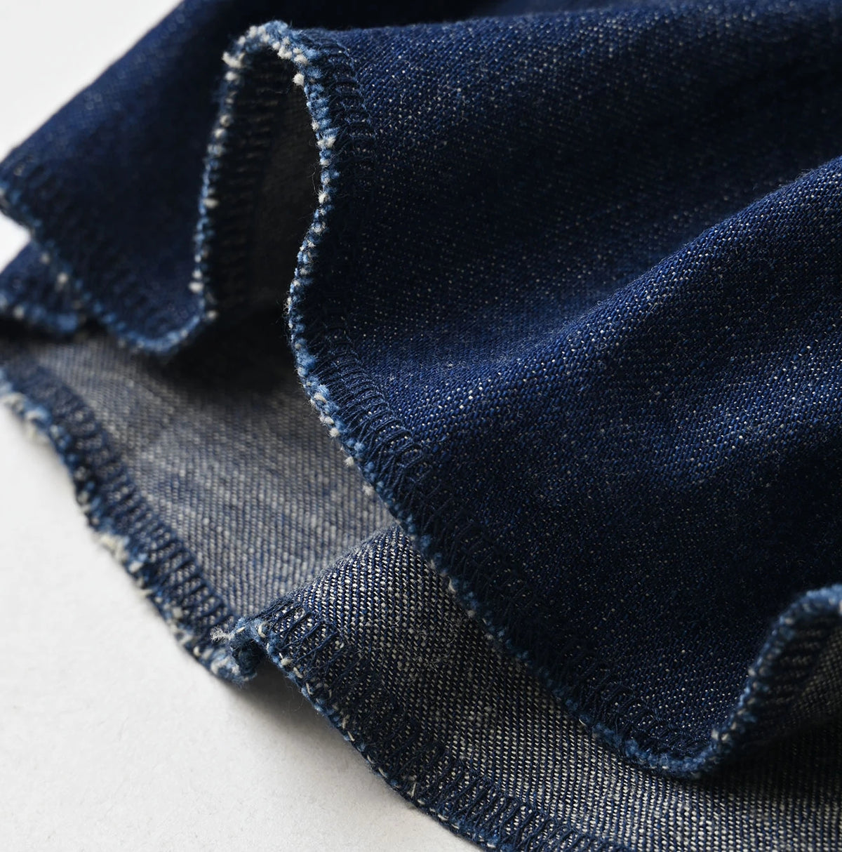 45R Komugi Denim 908 Wide Collar Shirt - Image 22