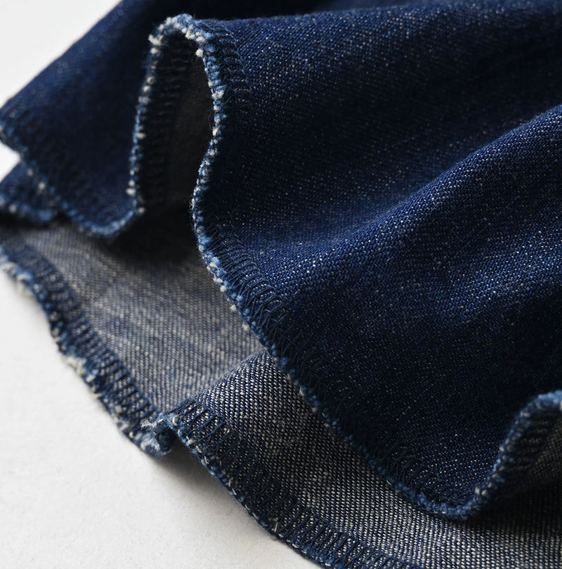 45R Komugi Denim 908 Wide Collar Shirt - Image 22