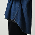 45R Komugi Denim Hechima Blouse