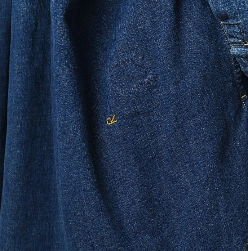 45R Komugi Denim Hechima Blouse - Image 12