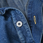 45R Komugi Denim Hechima Blouse
